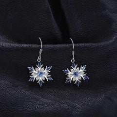 White diamond earrings